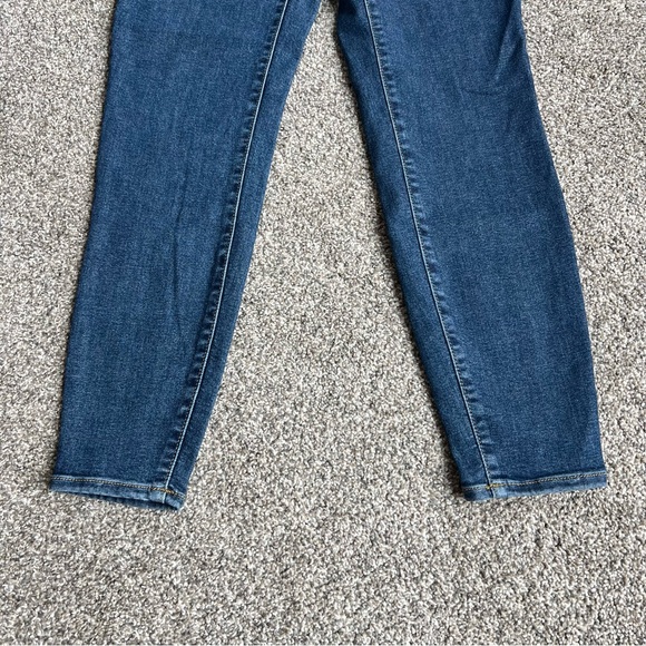 Everlane Dark Wash High Rise Skinny Jeans, Size 29 - Picture 3 of 11